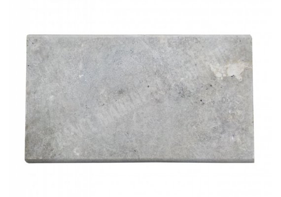 Travertin Silver Couvertine 35x61x5 cm Arrondi 1