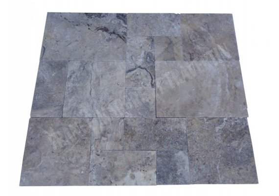 Travertin Silver Opus Romain 2 cm Antique  1