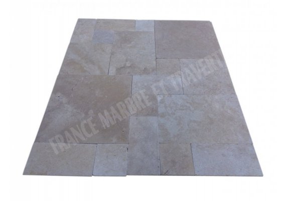 Travertin Beige Nuance Opus 5 Format 1,2 cm Antique  1