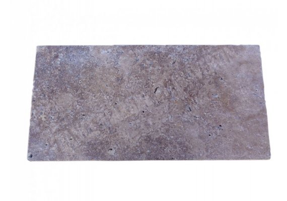 Travertin Walnut Nez de Marche 30,5x61x5 cm Droit  1