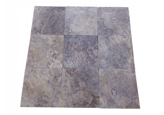 Travertin Silver 40x40 1,2 cm Antique  1