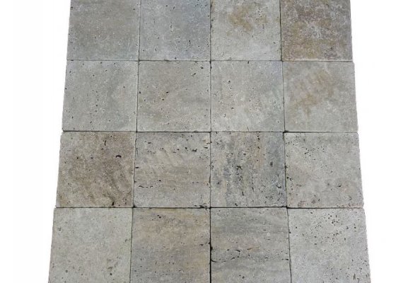 Travertin Beige Nuance 20x20 3 cm Antique  1