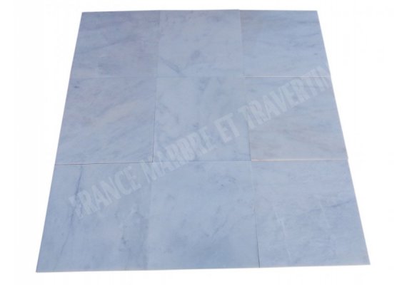 Marbre Blanc Carrare Turque  30x30x1 cm Poli  1