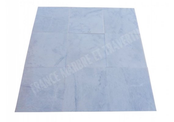 Marbre Blanc Carrare Turque  40x40x1,2 cm Poli  1