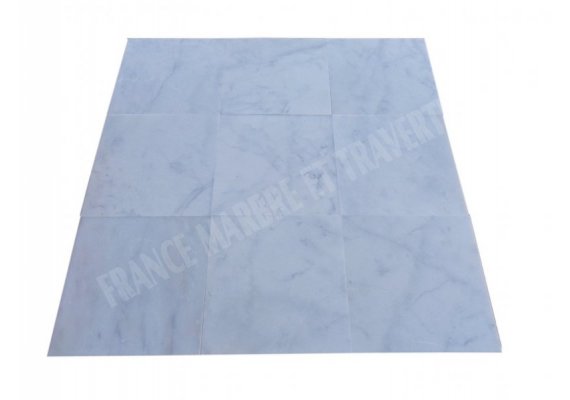 Marbre Blanc Carrare Turque 60x60x1,5 cm Poli  1