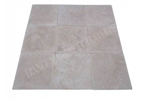Travertin Beige Clair 50x50 3 cm Antique  1
