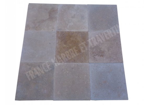 Travertin Beige Nuance 40x40 3 cm Antique  1